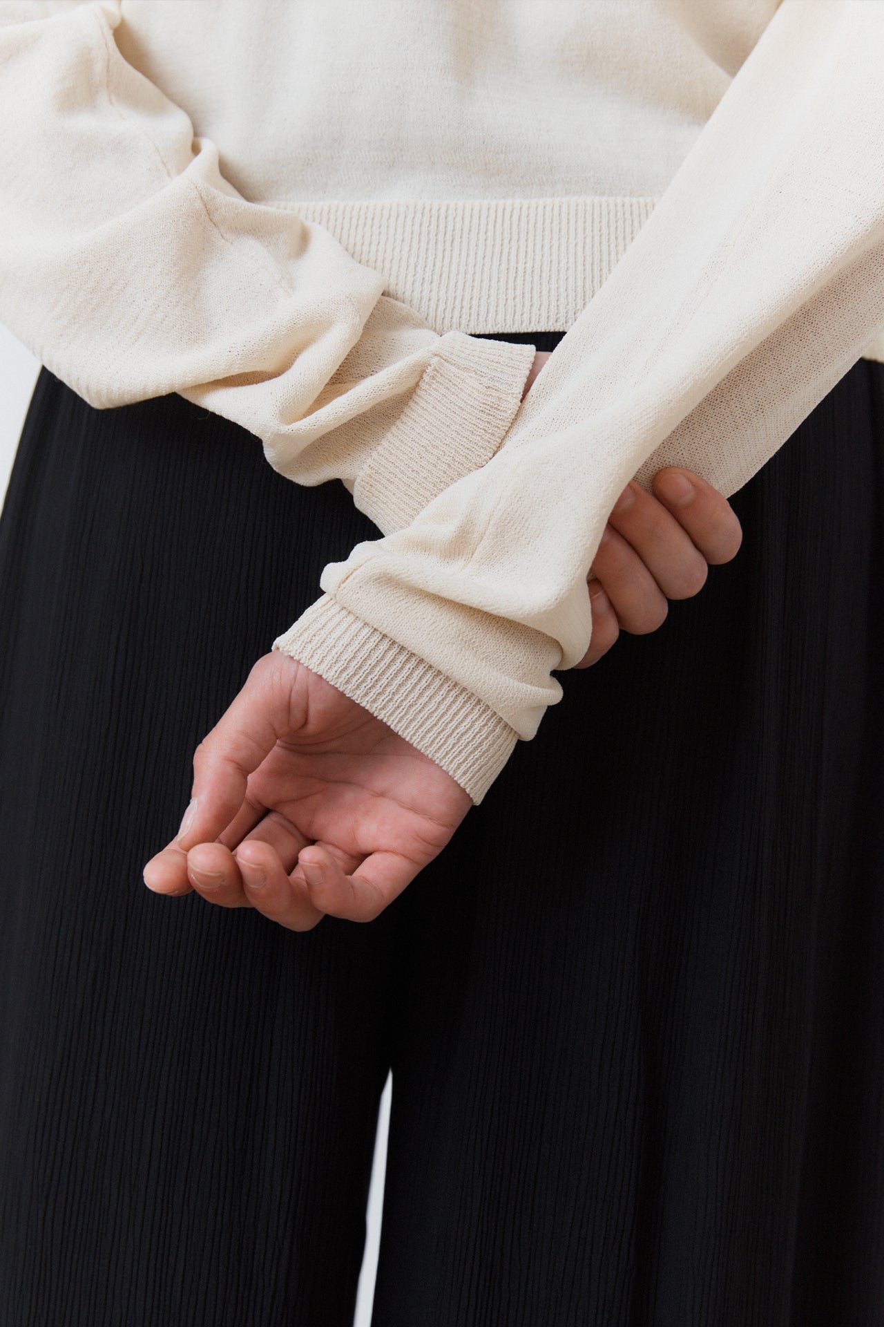 Comfort Blend Knit Cardigan Beige