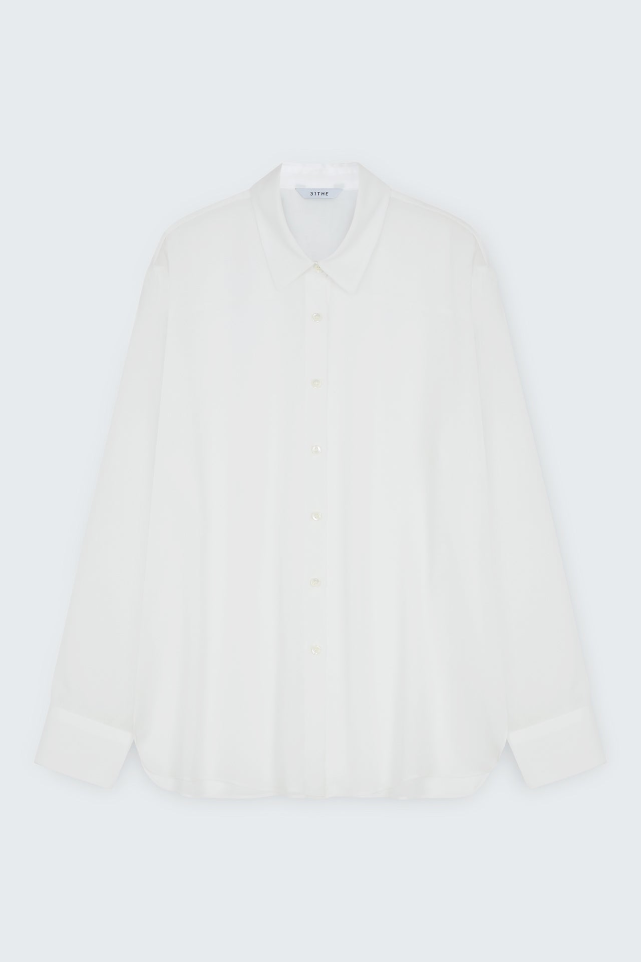 Flimsy Sheer Shirt White