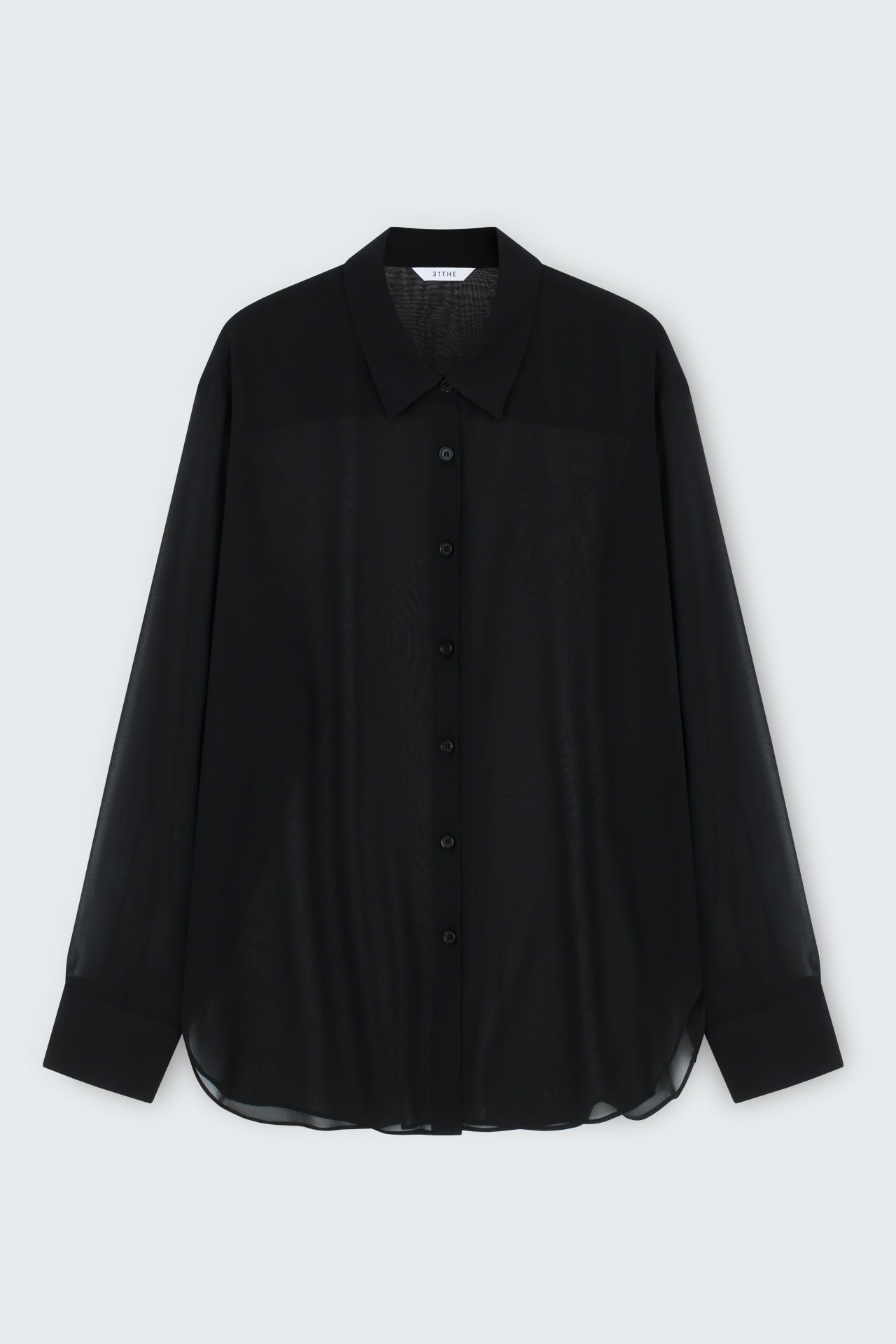 Flimsy Sheer Shirt Black