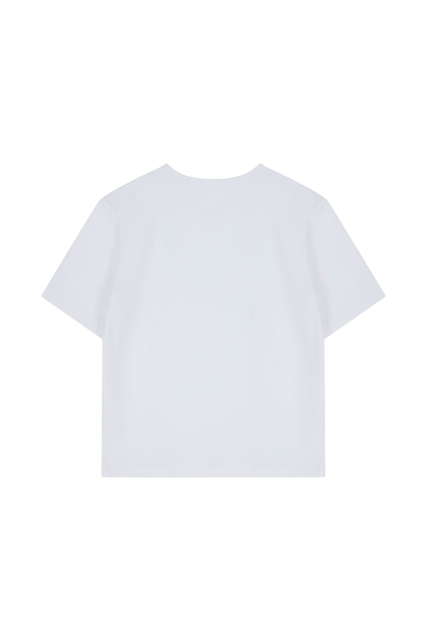 Basic Jersey Top White