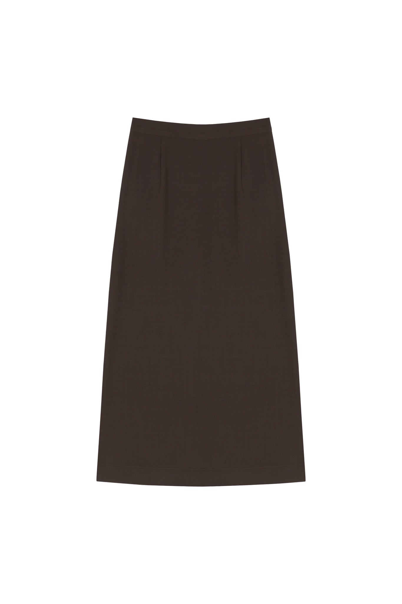 Signature Maxi Skirt Brown