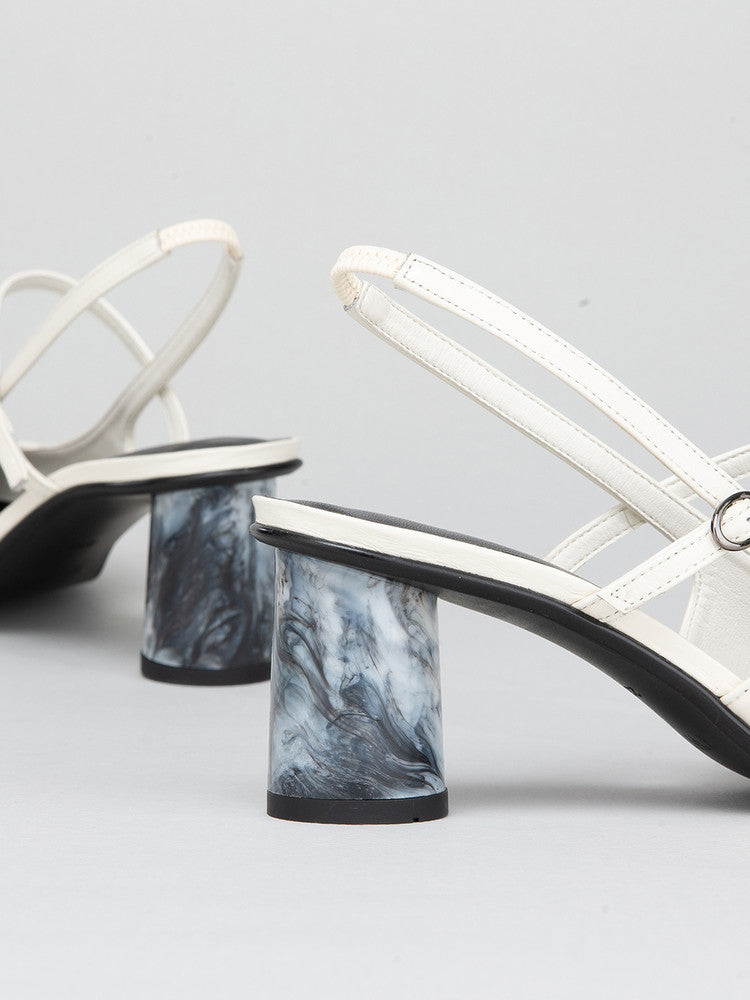 UP-CYCLE HEELS MARBLE SLINGBACK 23S21 IV
