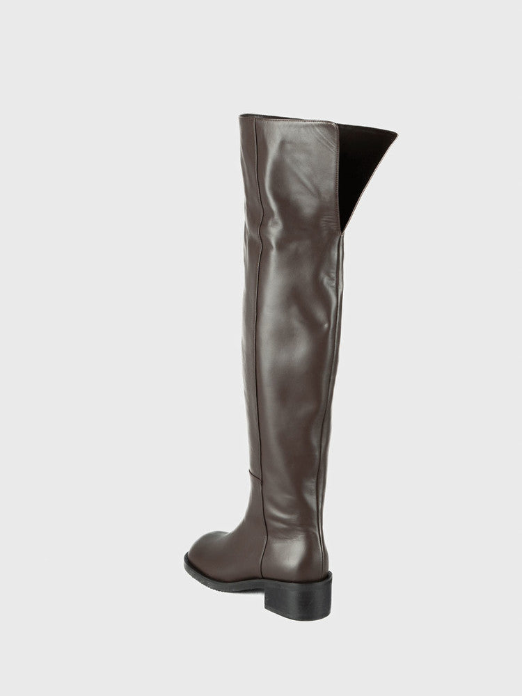 RE FEI KNEE-HIGH BOOTS 23F53 BR