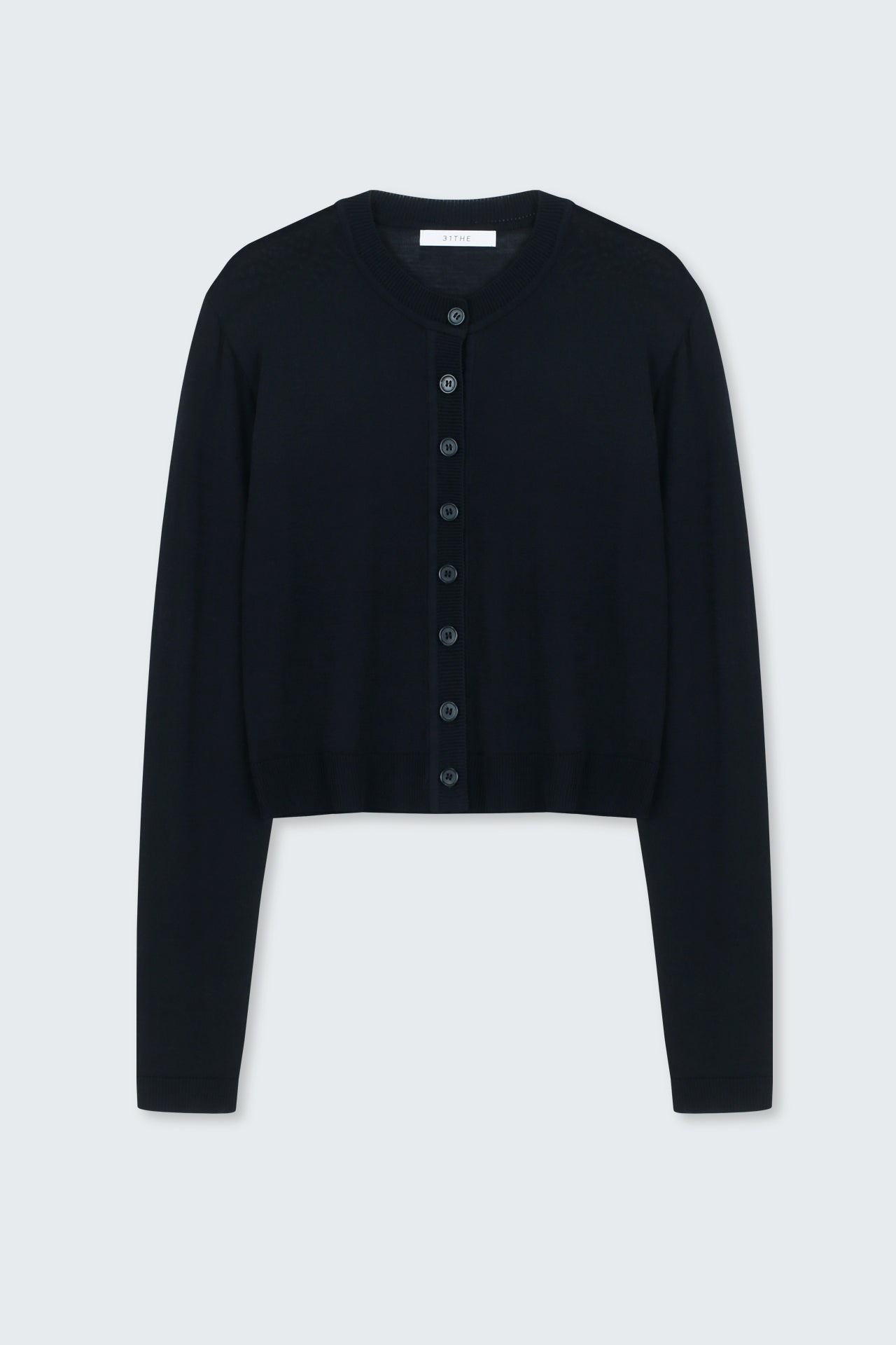 Comfort Blend Knit Cardigan Black