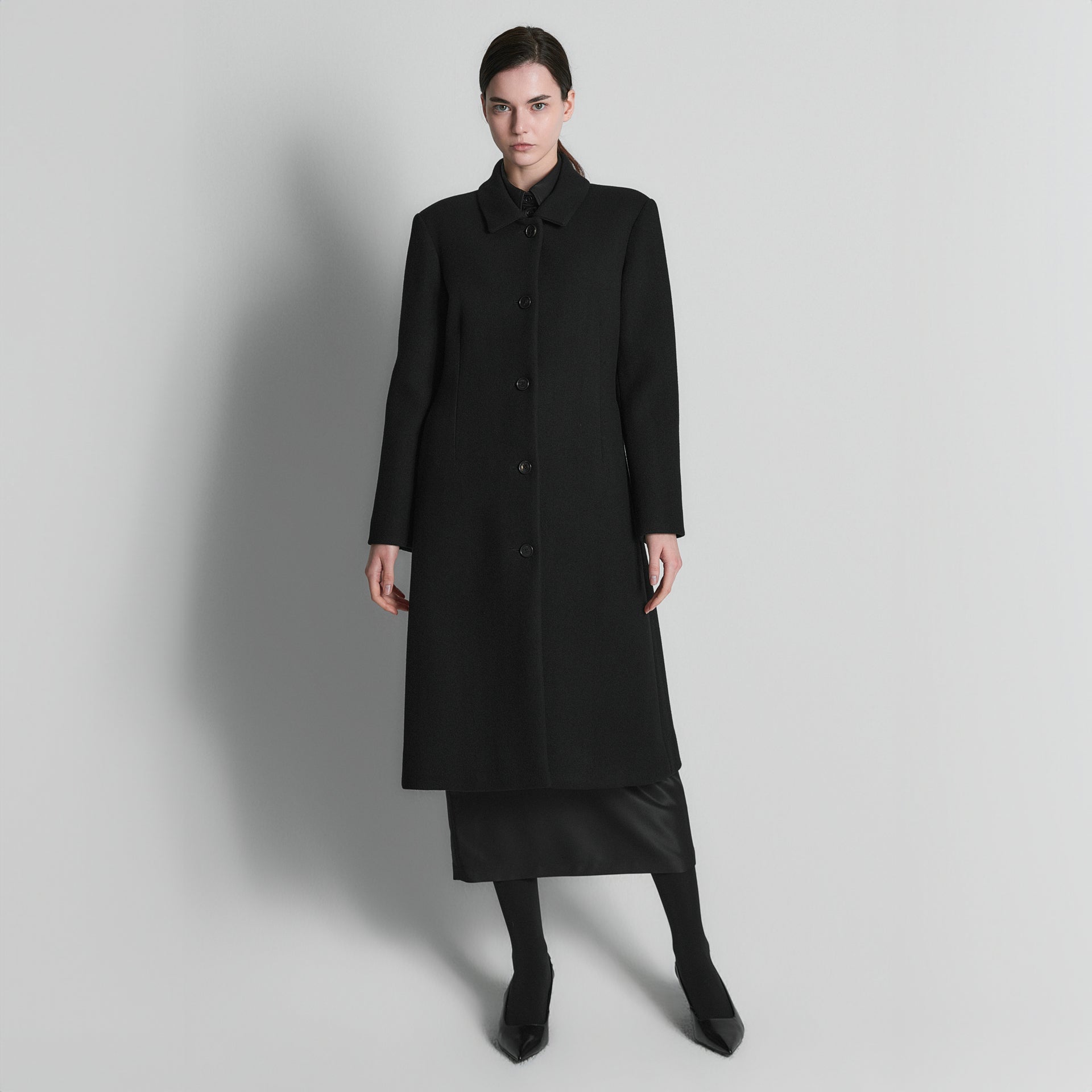 24FW_Hourglass Felt Coat