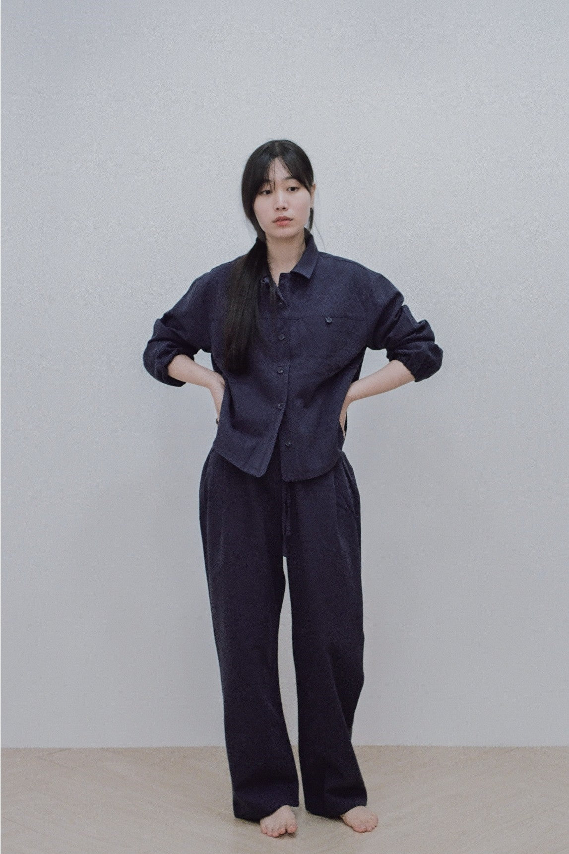 Workandhome Wear Project PANTS NAVY