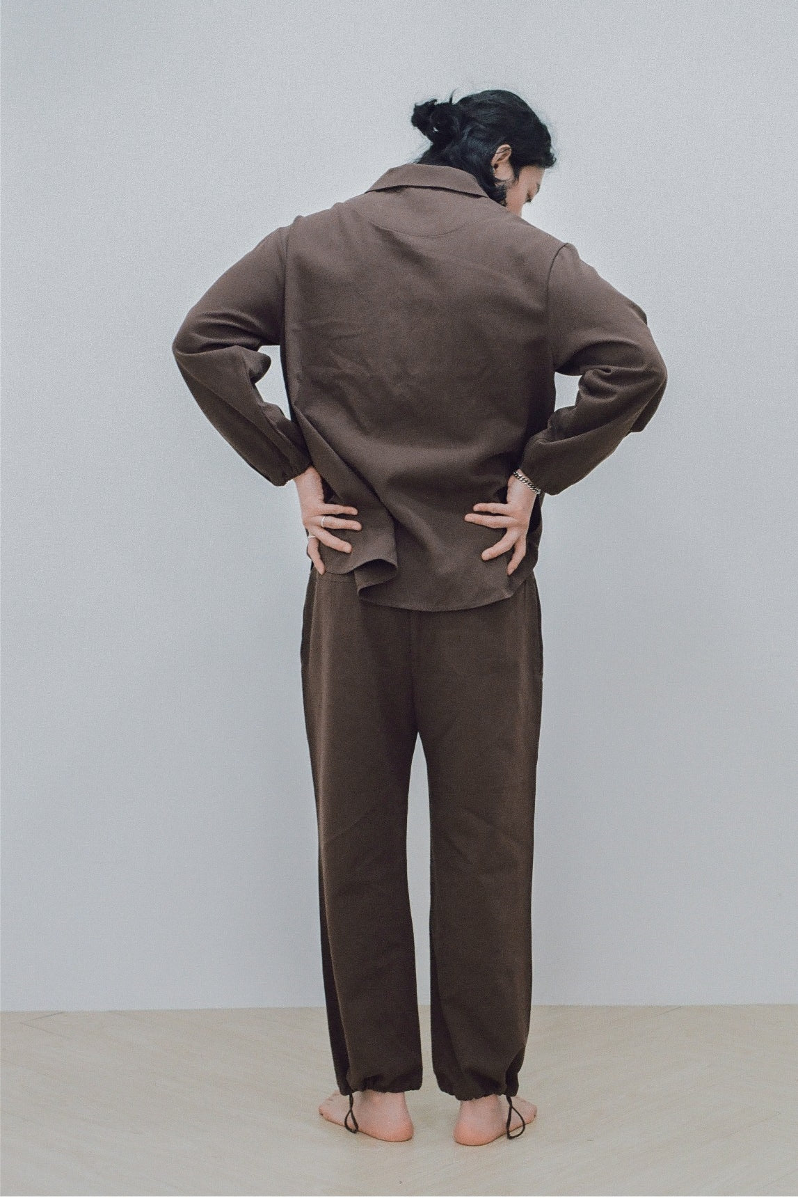 Workandhome Wear Project PANTS BROWN