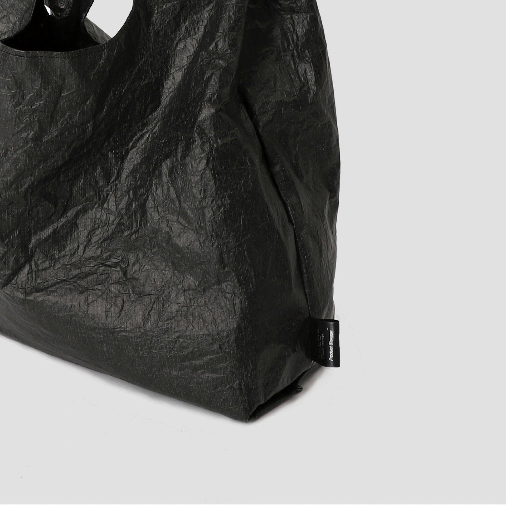 Black label tyvek shopper bag _Black