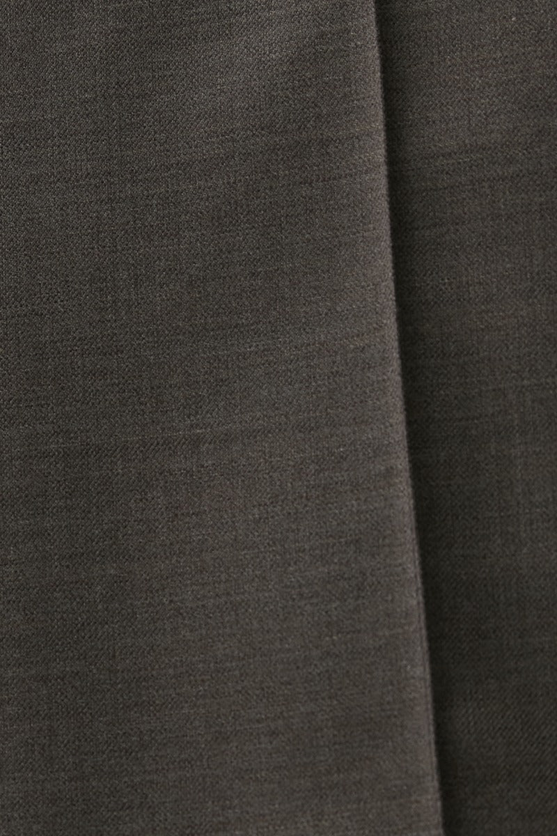 31 wool pintuck pants (pale brown) - LINGER GALLERY