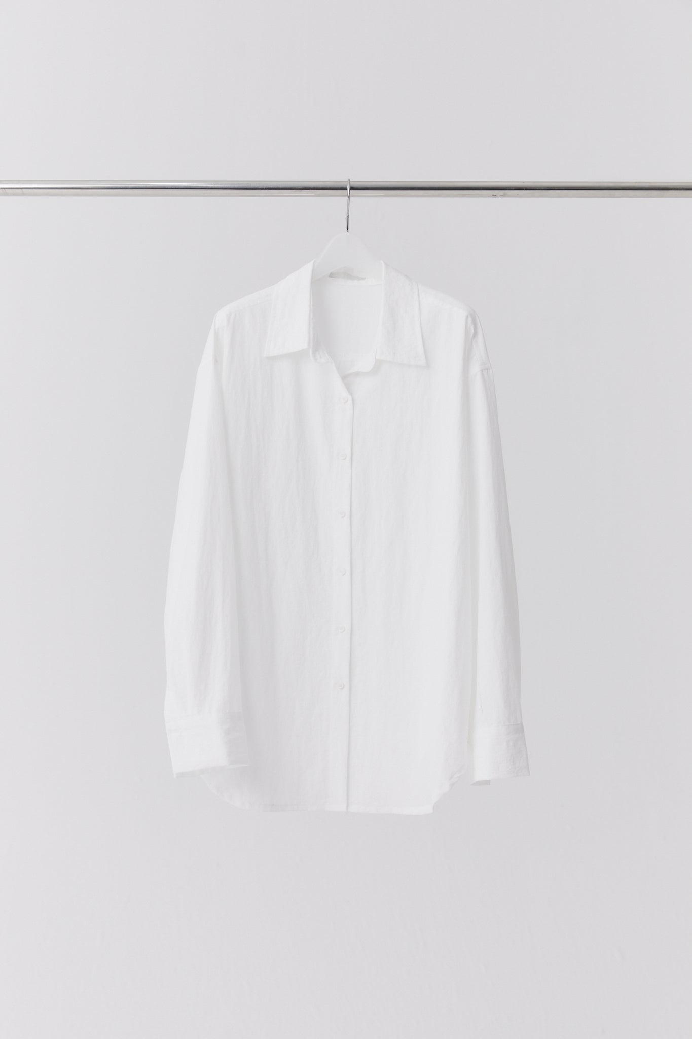 31 waved line shirts (white) - LINGER GALLERY