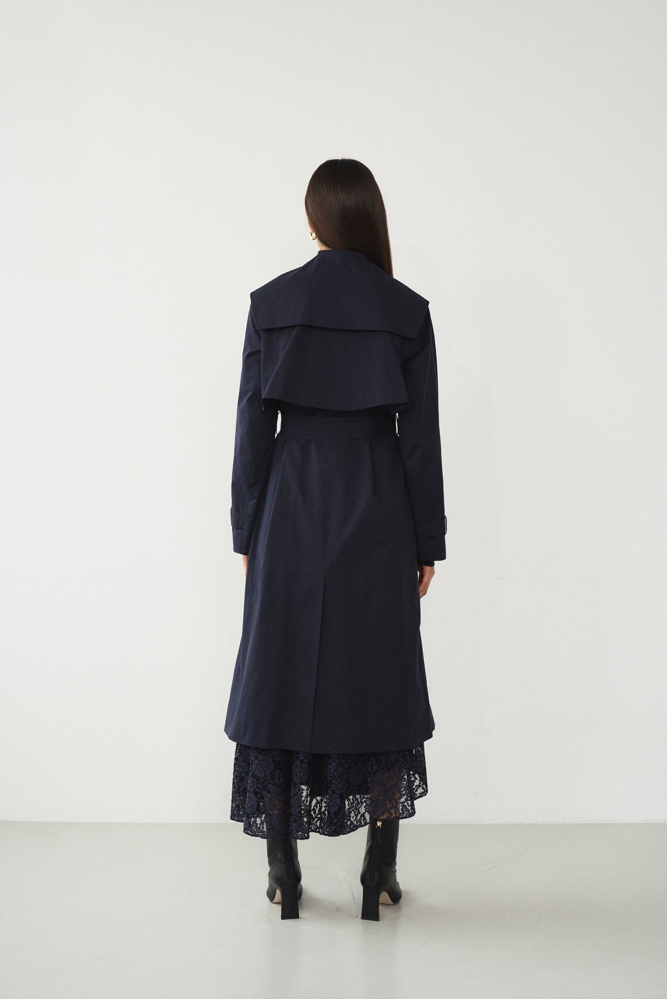 Grace Cape Trench Coat - LINGER GALLERY
