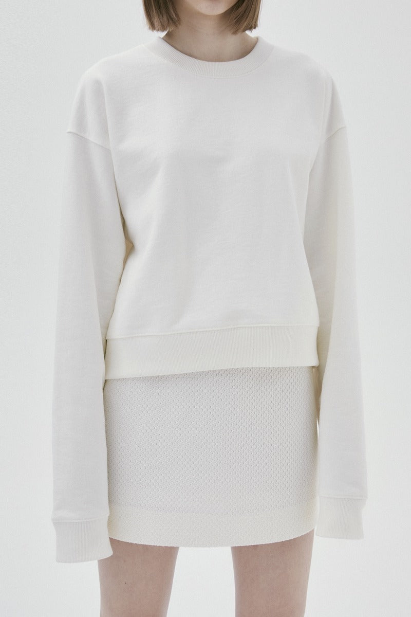 31 sweat shirts (white) - LINGER GALLERY