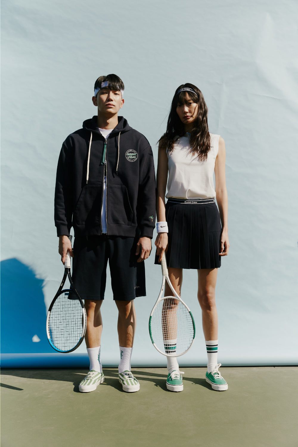 PLAYER EMBROIDERED SWEATSHORTS - LINGER GALLERY