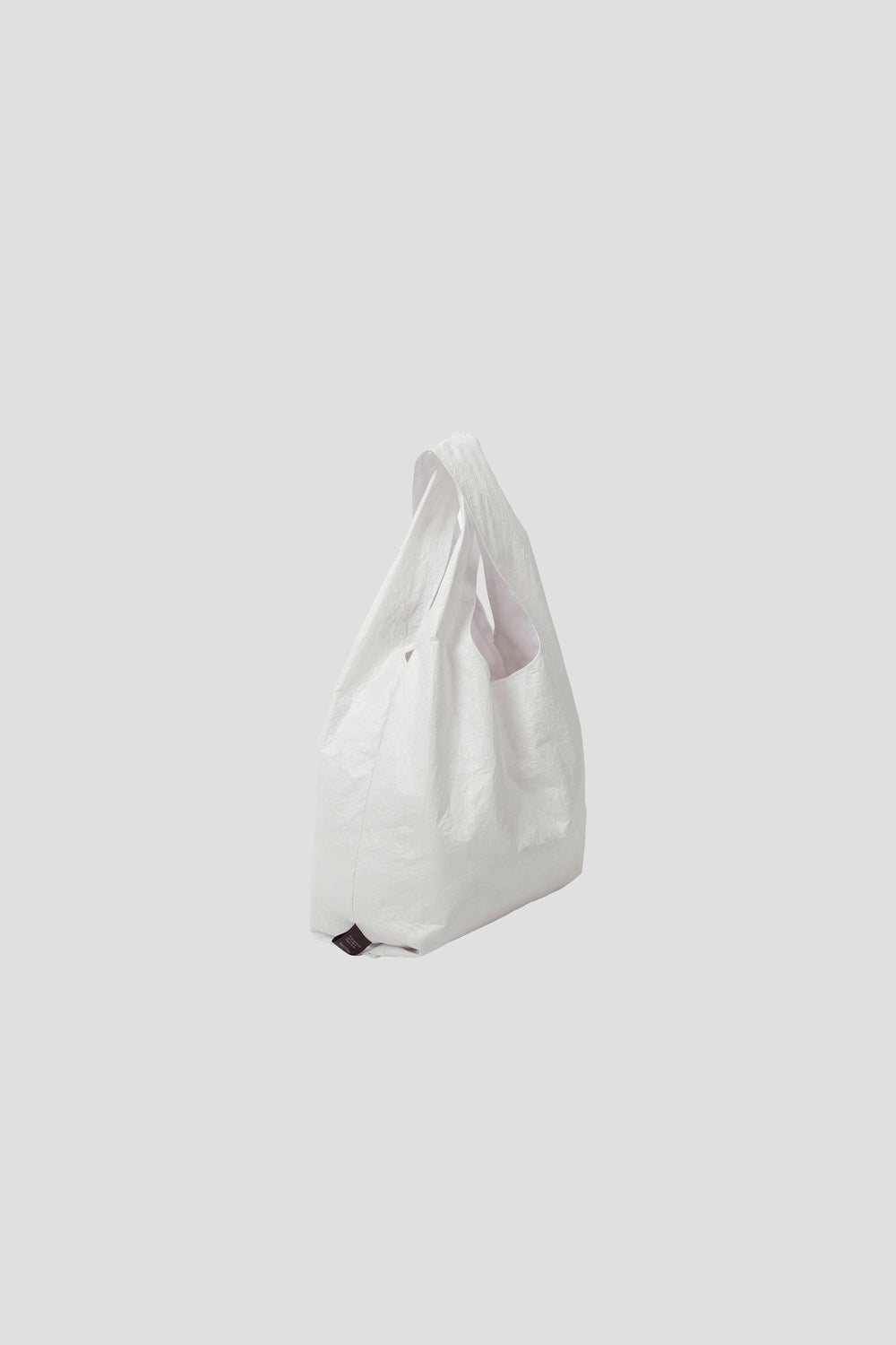 Black label shopper bag_White