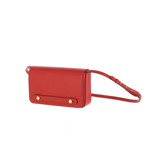 Cow Leather Mini Bag, Berry