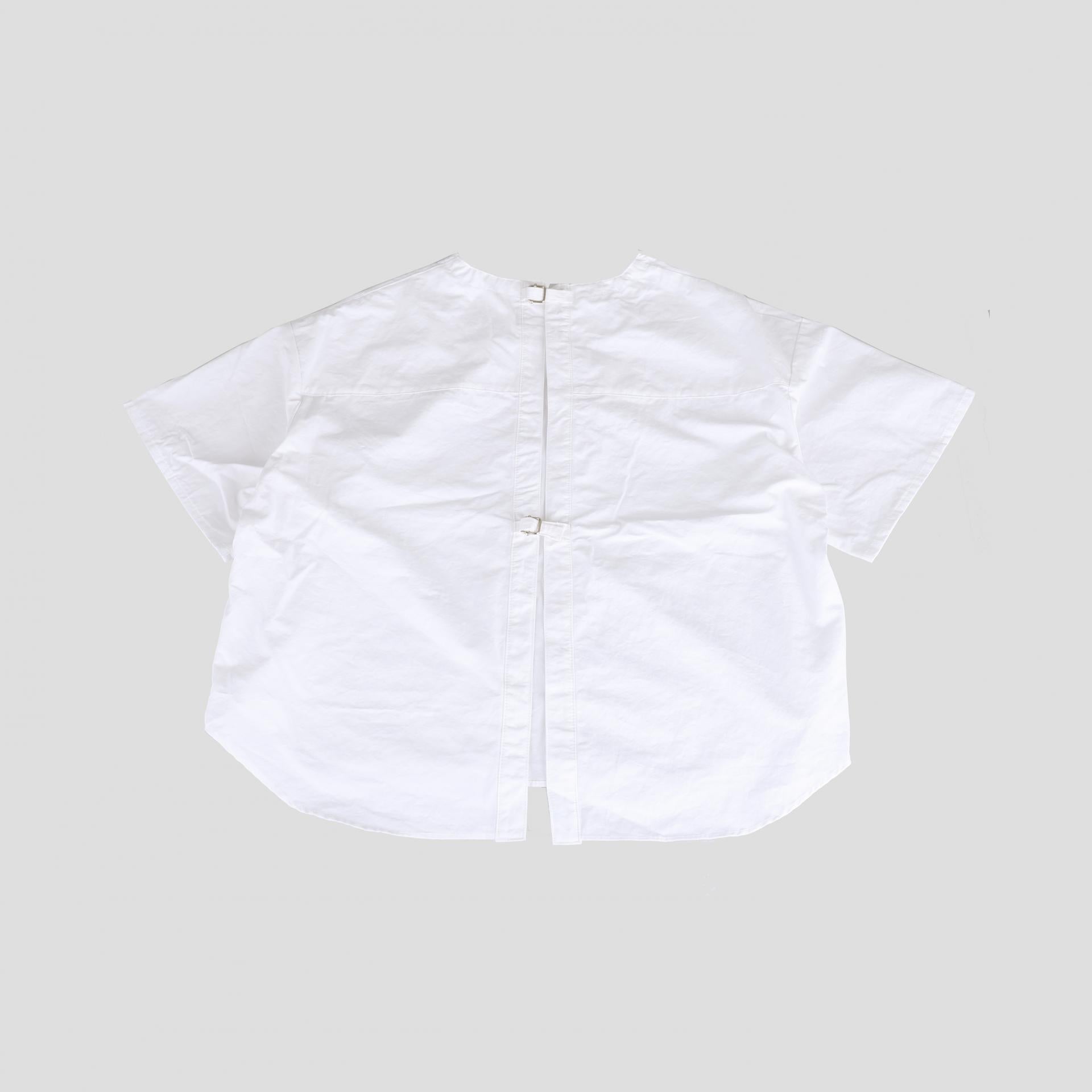 OPEN-BACKED COTTON SHIRTS