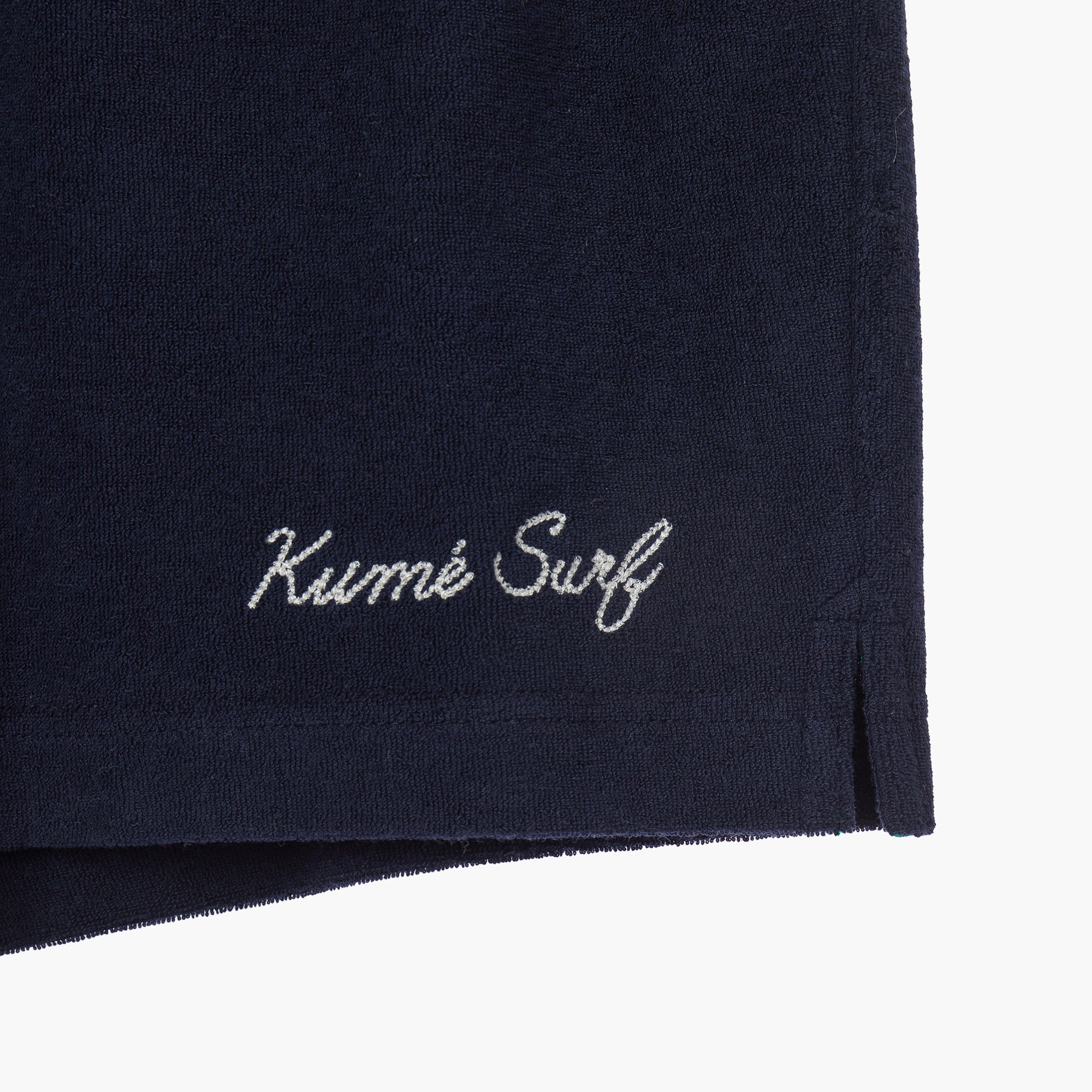 SURF EMBROIDERED TERRY SHORTS