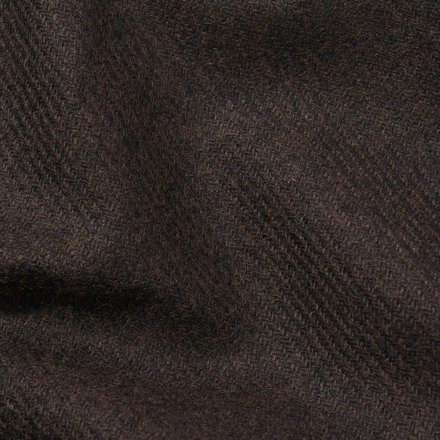 Brown Shetland Twill Wool Trousers