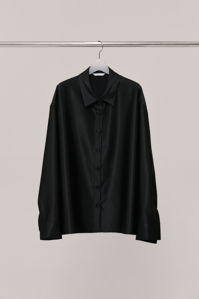 Signature Glossy Shirts Black